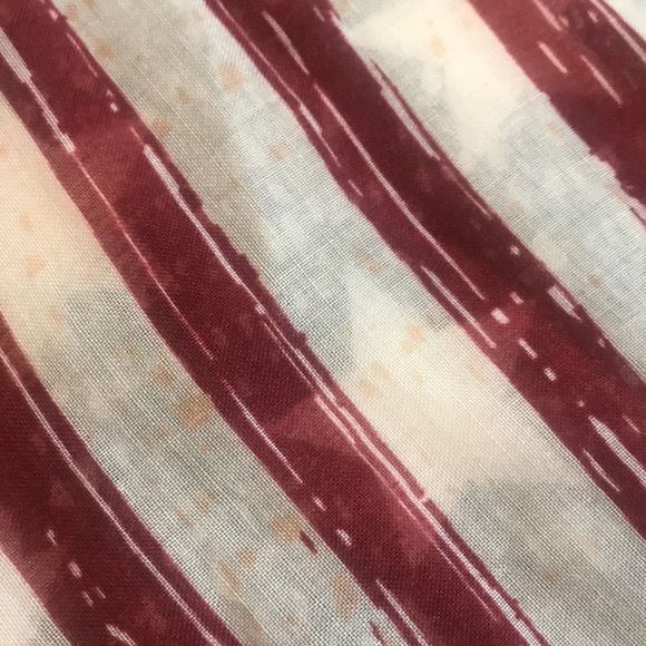 NWT USA Flag patriotic lightweight open kimono tassels OS boho summer cover up - Picture 12 of 15